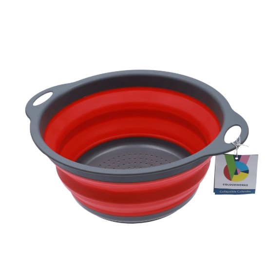 Strecuratoare pliabila, 24 cm, Rosu - Colourworks