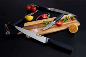 Set cutite 6 piese, suport rotativ - Zokura