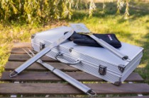 Set 24 piese pentru gratar, inox  - Zokura