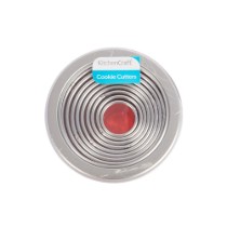 Set 11 forme cutter pentru prajituri, metal, 10 cm - Kitchen Craft