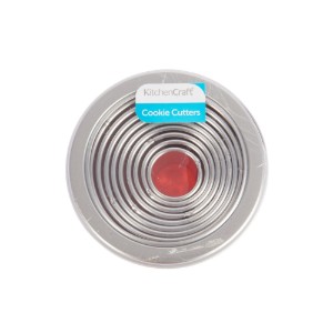 Set 11 forme cutter pentru prajituri, metal, 10 cm - Kitchen Craft