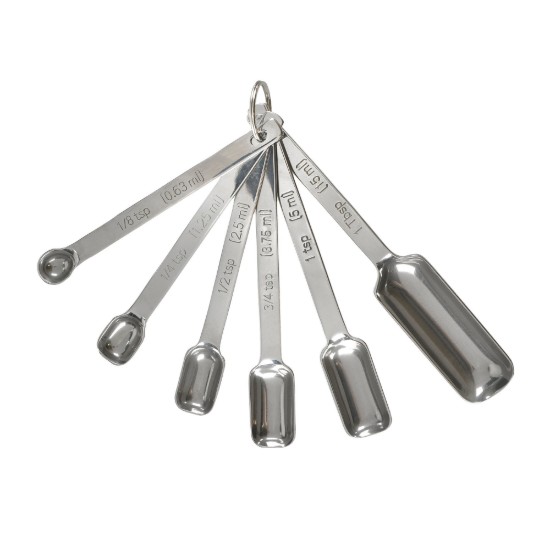 Set 6 linguri de masurare, inox - MasterClass