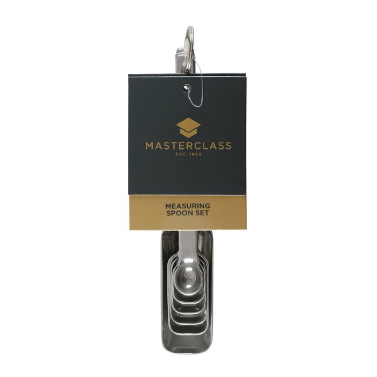 Set 6 linguri de masurare, inox, “MasterClass” - Kitchen Craft