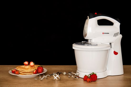 Mixer de mana cu bol 400 W, 2,5L - Zokura