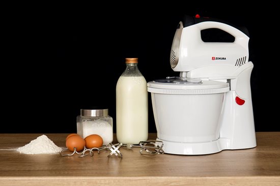 Mixer de mana cu bol 400 W, 2,5L - Zokura