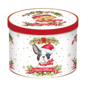 Cana portelan, 350ml, "Christmas Dogs" - Nuova R2S