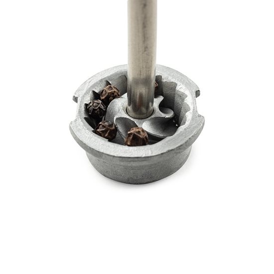 Rasnita electrica pentru piper, 14 cm "Zeli", Brushed Chrome - Peugeot