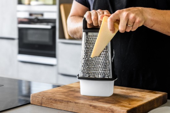 Razatoare multifunctionala, cu recipient, inox, “MasterClass” - Kitchen Craft