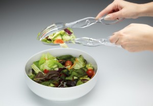Ustensila pentru servire salata, acrilic - Kitchen Craft