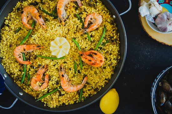 Tigaie paella, otel, 40 cm - Kitchen Craft