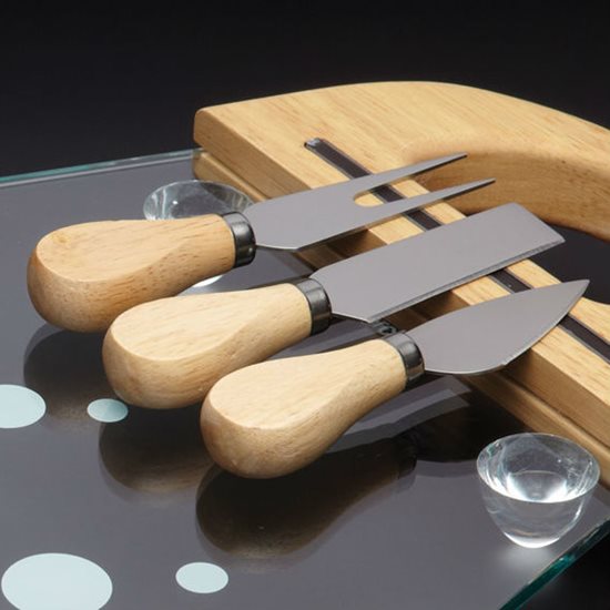 Set 4 piese servire branzeturi - Kitchen Craft