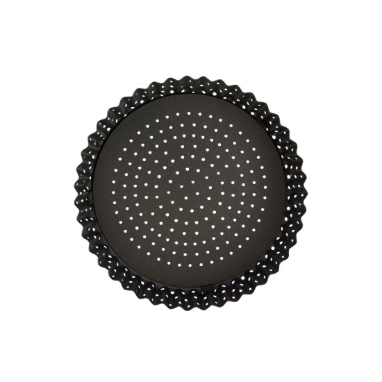 Forma perforata pentru tarta, otel, 18 cm, "MasterClass" - Kitchen Craft