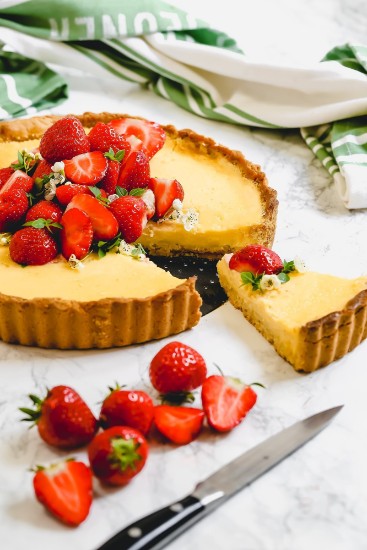 Forma perforata pentru tarta, otel, 30 cm, "Master Class" - Kitchen Craft
