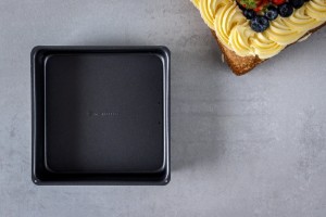 Tava patrata adanca, otel, 20 x 20 cm, "MasterClass" - Kitchen Craft