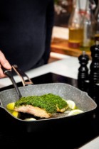 Tigaie grill, aluminiu, 28 cm - MasterClass