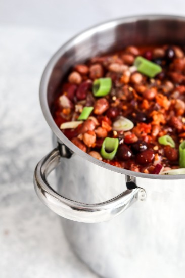 Oala inox, cu capac, 22cm/7L - MasterClass