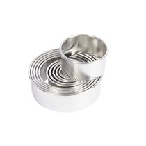 Set 11 forme cutter pentru prajituri, 10 cm, metal - Kitchen Craft