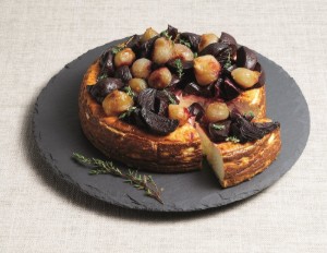 Platou rotund servire, ardezie, 35 cm, "Artesa" - Kitchen Craft