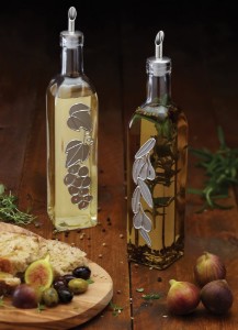 Set 2 dozatoare ulei/otet, 500 ml, sticla, "World of Flavours" - Kitchen Craft