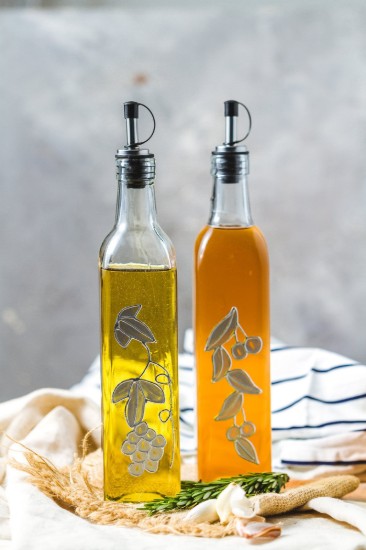 Set 2 dozatoare ulei/otet, 500 ml, sticla, "World of Flavours" - Kitchen Craft