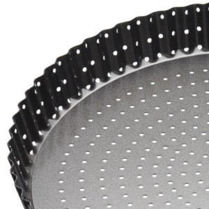 Forma perforata pentru tarta, otel, 25 cm, "Master Class" - Kitchen Craft