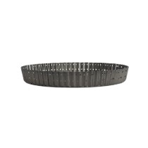 Forma perforata pentru tarta, otel, 25 cm, "Master Class" - Kitchen Craft