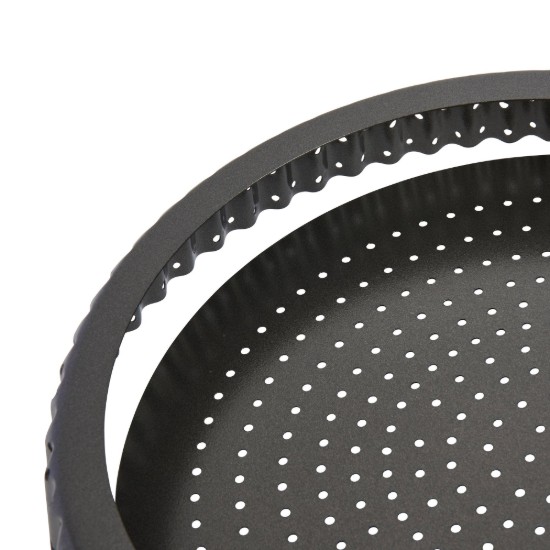 Forma perforata pentru tarta, otel, 25 cm - MasterClass