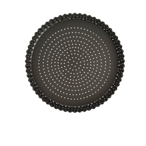 Forma perforata pentru tarta, otel, 25 cm, "Master Class" - Kitchen Craft