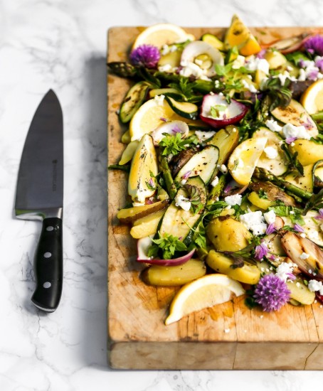 Cutitul bucatarului, inox, 20 cm, "EdgeKeeper" - MasterClass