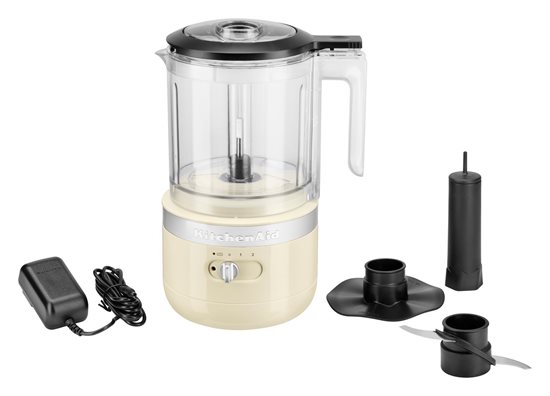 Chopper fara fir 1,18 l, Almond Cream - KitchenAid