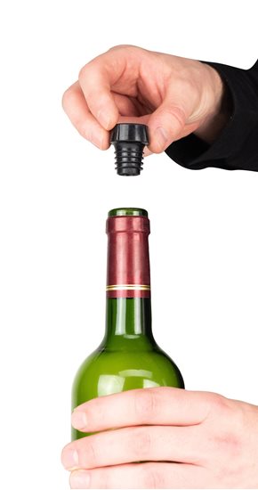 Set 4 dopuri sticle vin "Epivac" - Peugeot