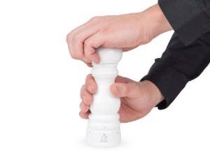 Rasnita pentru piper, 18 cm "Paris u'Select", White Lacquered - Peugeot