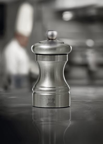 Rasnita pentru sare, 10 cm, inox "Bistro Chef", Stainless Steel - Peugeot