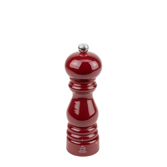 Rasnita pentru piper, 18 cm "Paris u'Select", Red Lacquered - Peugeot