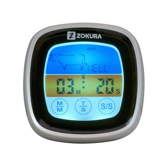 Termometru digital carne cu ecran tactil - Zokura