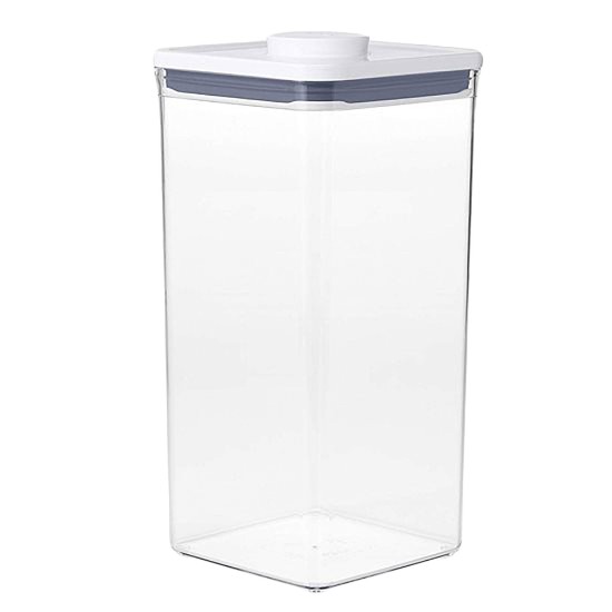 Caserola patrata, plastic, 16 x 16 x 32 cm, 5,7L - OXO