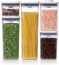 Set caserole 5 piese POP, din plastic - OXO