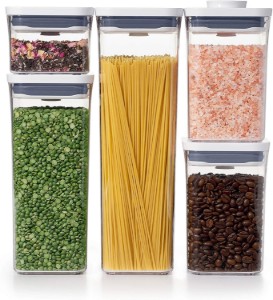 Set caserole 5 piese POP, din plastic - OXO
