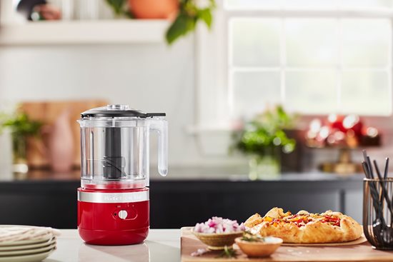 Chopper fara fir 1,18 l, Empire Red - KitchenAid