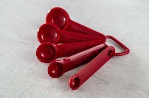 Set 5 linguri pentru masurat, Empire Red - Kitchen Aid