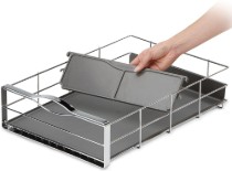 Organizator cu sina pentru dulap, 50,8 x 35 cm - simplehuman