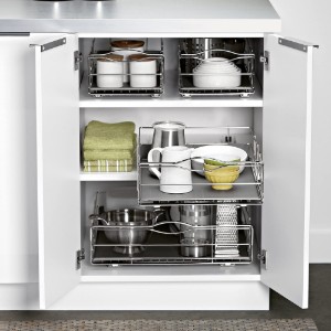 Organizator cu sina pentru dulap, 50,8 x 35 cm - simplehuman