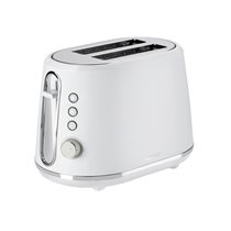 Prajitor de paine 2 sloturi, 900W, Pebble White - Cuisinart