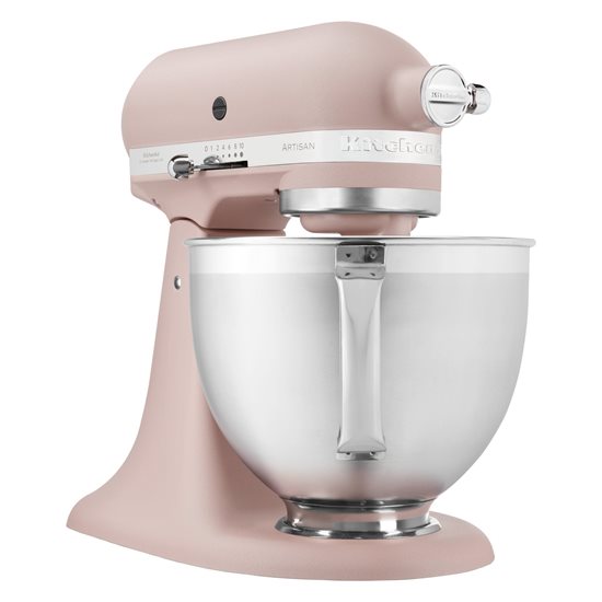 Mixer cu bol 4.8L, Artisan, Model 185, Feather Pink - KitchenAid