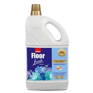 Detergent pardoseli, 2L, "Floor Fresh Home", Blue Blossom - Sano