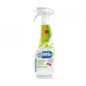 Dezinfectant universal suprafete, 99,9%, cu pulverizator, 750ml - Sano