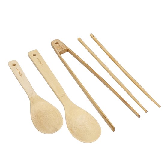 Set 4 ustensile din bambus, World of Flavours - Kitchen Craft