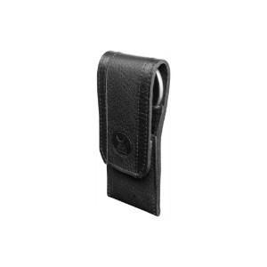 Set 3 piese inox satinat, toc piele, Negru - Zwilling PREMIUM