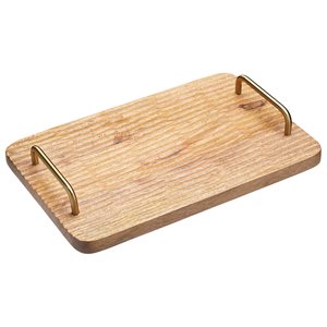 Platou servire din lemn, ‎35,5 x 22,5 cm, "Artesa" - Kitchen Craft