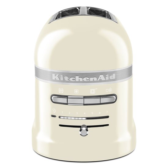 Prajitor de paine 2 sloturi Artisan 1250W, Almond Cream - KitchenAid
